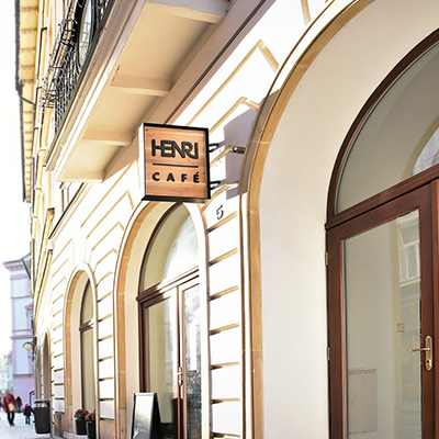 Kavárna HENRI Ostružnická Olomouc